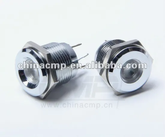 High Quality CMP 22mm led metal remote indicator 220v with CE and TUV(ROHS)
