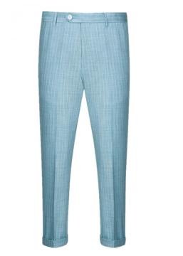 High Quality Men's Pants Bottom Turn Up