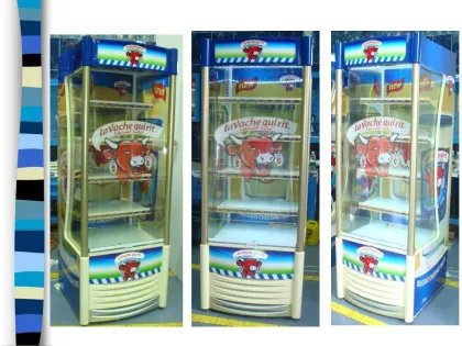 customerized upright door chiller