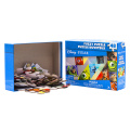 Puzzle éducatif animaux en papier jouets pour enfants