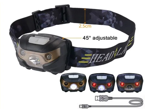 hot sale & New USB Rechargeable LED Headlamp for Camping and Working