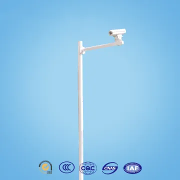 The Fine Quality Security Street Light Monitoring Steel Pole