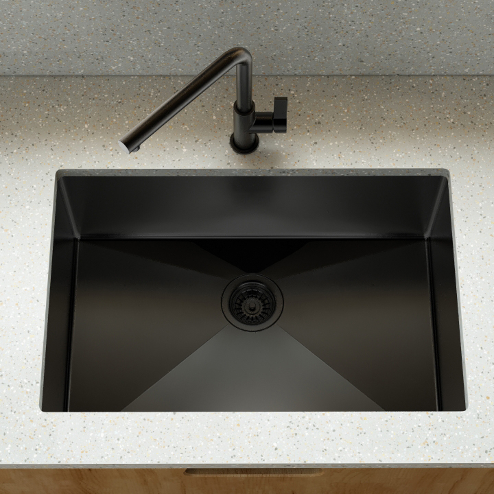 32-inch Stainless Kitchen Sink Undermount Handmade Sink