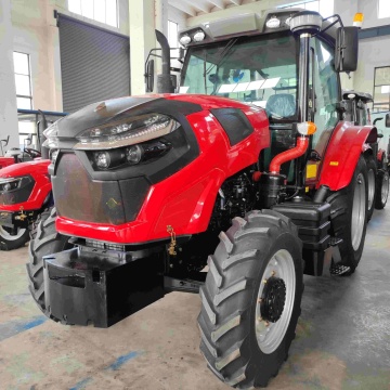 2023 Hot Sale: Best 100-130HP 4WD Agricultural Compact Tractors with Front Loader and Back Hoe