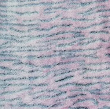 Bottom Printed Bunny Fleece
