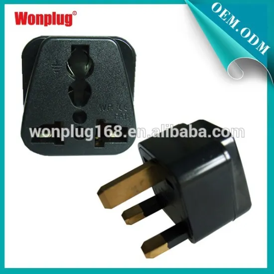 2015 Wonplug Free Sample New Arrival + High Quality US to UK Travel Adapter