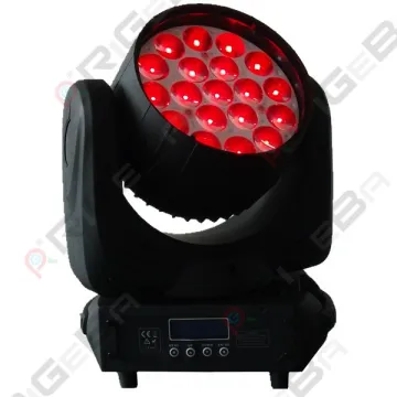 19*12W RGBW 4in1 Beam Wash LED Moving Head Stage Light
