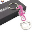 Metal horse bottle opener keychain in bulk