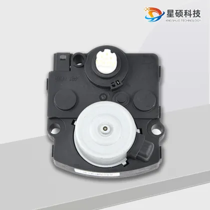 Electric horizontal dimming motor for headlights