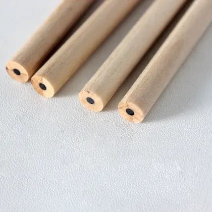 Pencil Factory Supply 7'' Standard Size Raw Material Wood Blank Pencils in Bulk