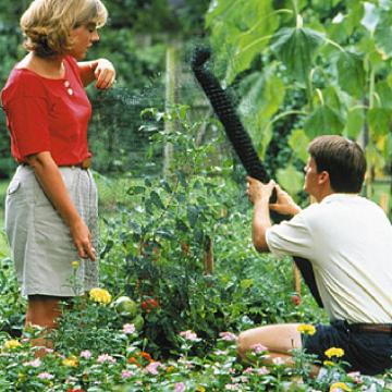 Clôture de jardin en plastique anti-animaux