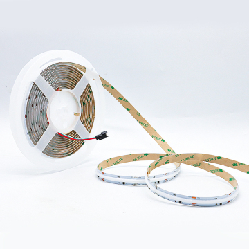 Pixel COB Strip 576LEDs 10mm Wide WiFi App Control 12V/24V Full Color LED Strip for Living Room Home Decor