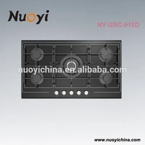 Wok Burner Built In 5 Burner Gas Hob/gas Cooker Nuoyi Manufactory, High