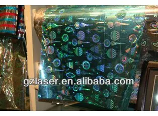 Hologram cheap jute shopping bags