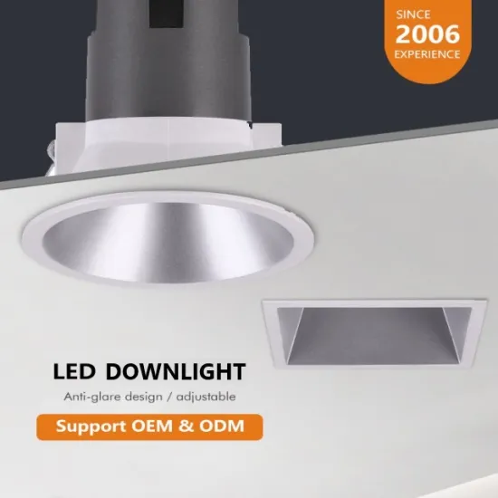 ALLWAY 5W-10W Dimmable LED Downlight: Adjustable Round and Square Spot Lamp for Hotel Ceilings