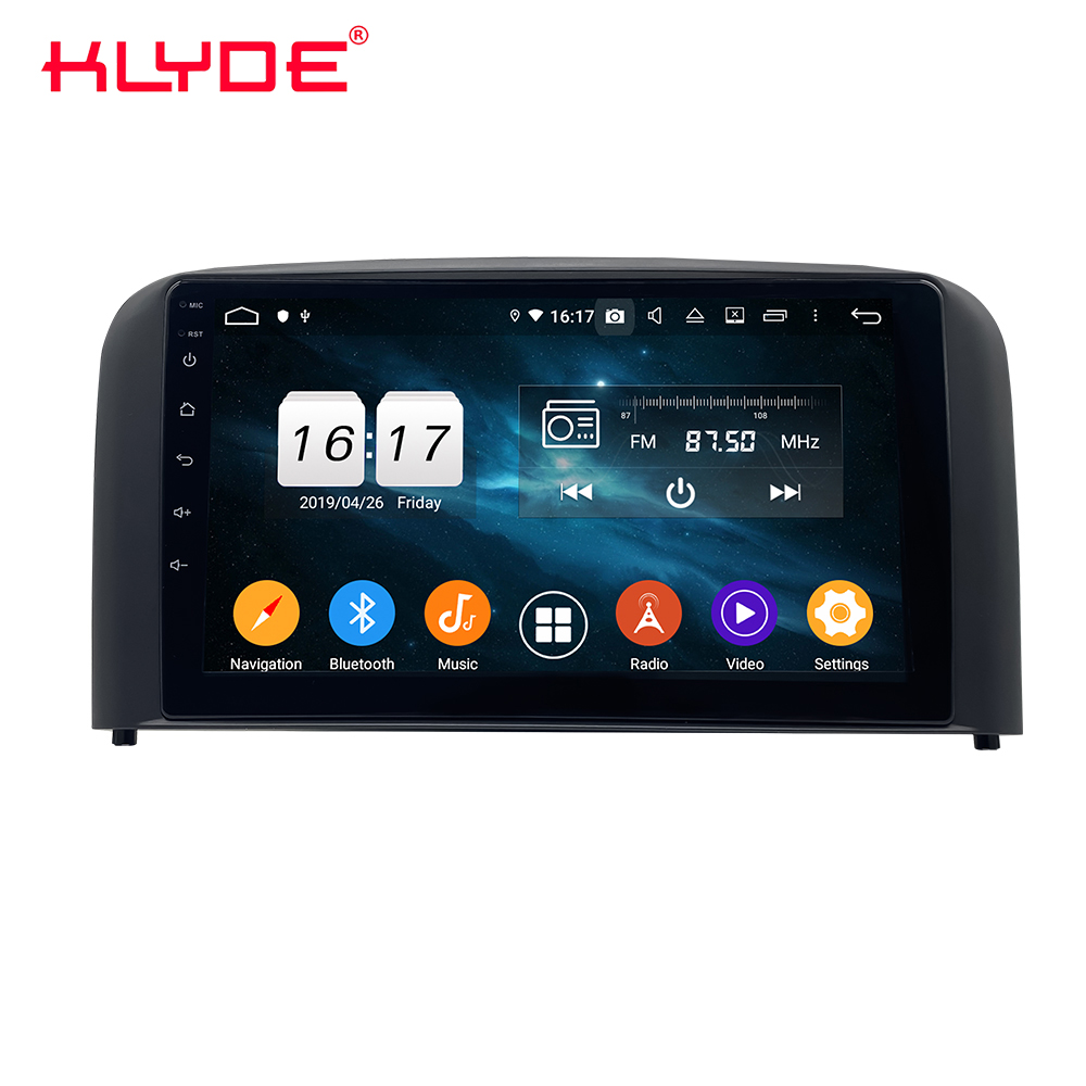 KLYDE 2 din car radio for Volvo S80 2001