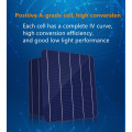 Schwarz 250W Solarzellenzellpaneel hoher Effizienz