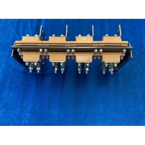 Conjunto de barra colectora de cobre paralelo de 2 canales HC5