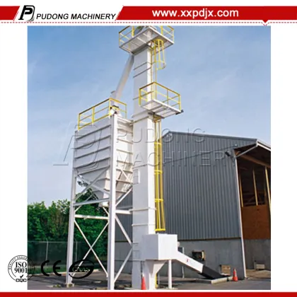 Large capacity rice bucket elevator