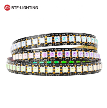 5V WS2812B LED Strip 5m - 60 Pixel IP65 Black PCB