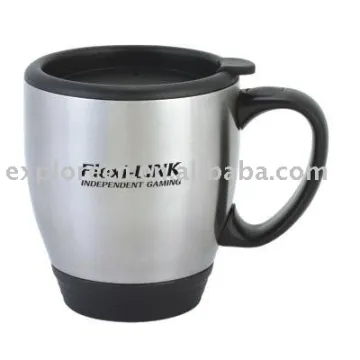 stainless steel mug