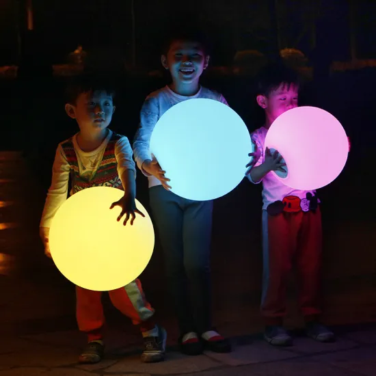 Waterproof LED Acrylic Sphere Lighting Ball for Various Venues - Remote Control