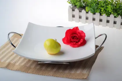 ceramic white color restaurant use tableware