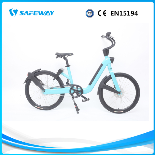 Het delen van elektrische fiets 250w 24 inch wiel elektrische fiets