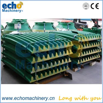 qualified Terex Finlay jaw crusher jaw die