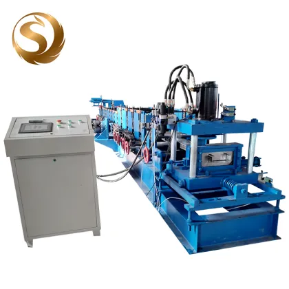 Steel Frame Purlin Machine - Building Material Roll Forming Equipment