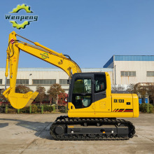 Hydraulic 13T Mining Crawler Excavator With Cummins Engine