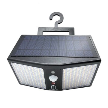 Luz del sensor de movimiento solar LED de 360 ​​ajustable 360