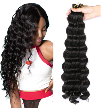 Hot Selling Water Deep Hair Extensions Water 20 inch Synthetic Braids Ombre Crochet Hair Water Wave Hair