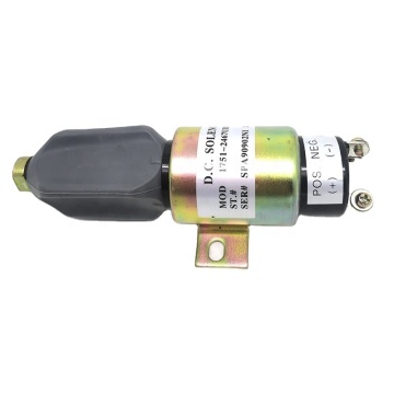 1751-2467 Piezas de excavadoras: Válvulas solenoides de llamas de 24 V y parada