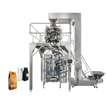 KenHigh Multi-head Doser VFFS Gusset Pouch Quattro Packaging Machine