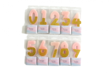 CANDLE OF NUMBERS 9