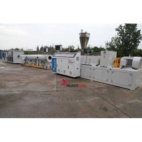 PVC pijp maken machine plastic extruder machine;