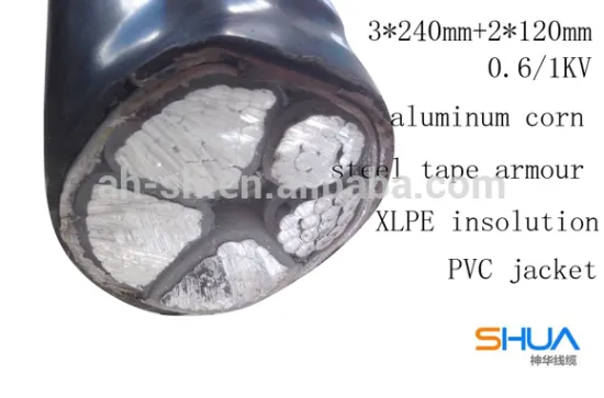 low voltage multi-core aluminum power cable equal to Nexans cables