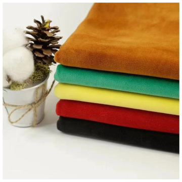 Soft Hand Feeling Velvet Spun Gold Fleece Fabric