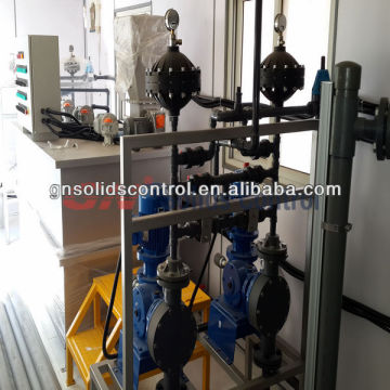 dewatering unit for drilling waste management