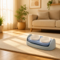 2 in 1 PP Plastic Pet Feeder Adjustable Multi Angle Wet Dry Cat Dog Bowls with Storage for Indoor Outdoor Travel