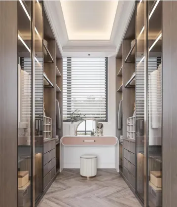 Tall Custom Modular Storage Closet: Large Walk-In Closet Solutions