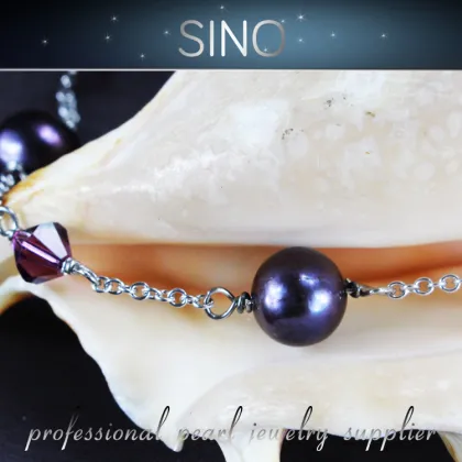 N0.5 wholesale jewelry 2015 fashion necklace pearl chinese pearl necklace freshwater pearl necklace