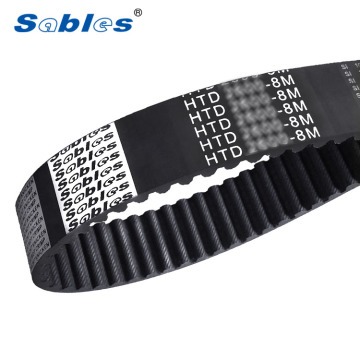HTD 384-8M rubber timing belt,length 384mm,48 teeth,total sleeve width 450mm