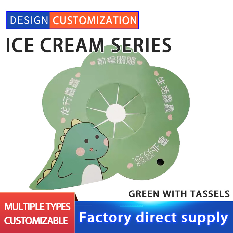 food grade ice cream printed paper cone