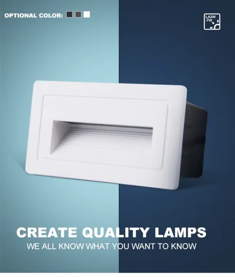 3W Modern Outdoor indoor home fancy foot lamp