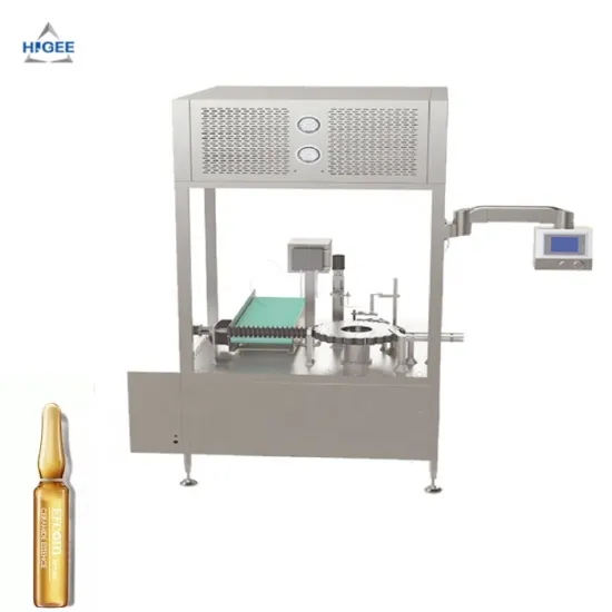 Ampules Glass Vial Automatic Filling and Sealing Machine for Cosmetics (1ml-3ml)