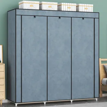 DIY Modern Solid Wood Furniture: Enhancing Bedroom Wardrobe Organization with Elegant Cabinets