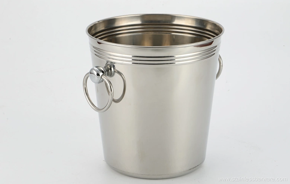 Ice Bucket With Three Handles