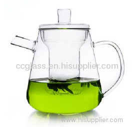 Insulated Mouth Blown Glass Coffee Pots Tea Pots 